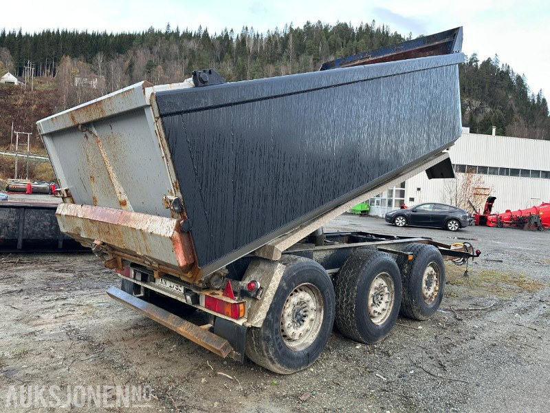 2005 Maur Bilpåbygg tippkjerre / trippelkjerre - Remorque: photos 3 2005 Maur Bilpåbygg tippkjerre / trippelkjerre - Remorque: photos 3