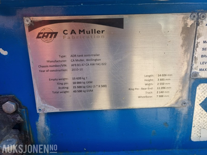 Remorque 2011 CA MULLER LNG TRAILER gasshenger: photos 22
