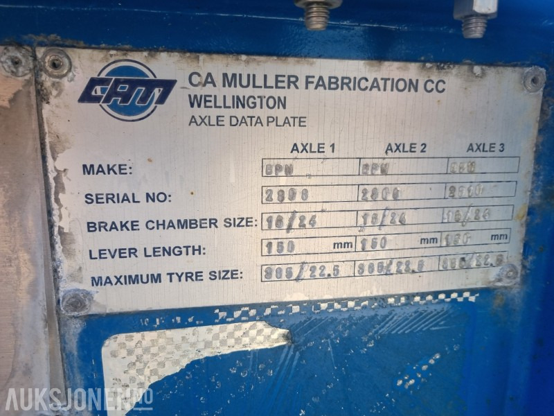 Remorque 2011 CA MULLER LNG TRAILER gasshenger: photos 20