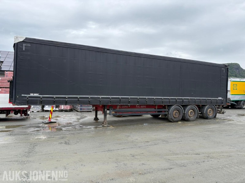 2016 Kel-Berg Gardintralle med sving på aksel 3. - Remorque: photos 1 2016 Kel-Berg Gardintralle med sving på aksel 3. - Remorque: photos 1