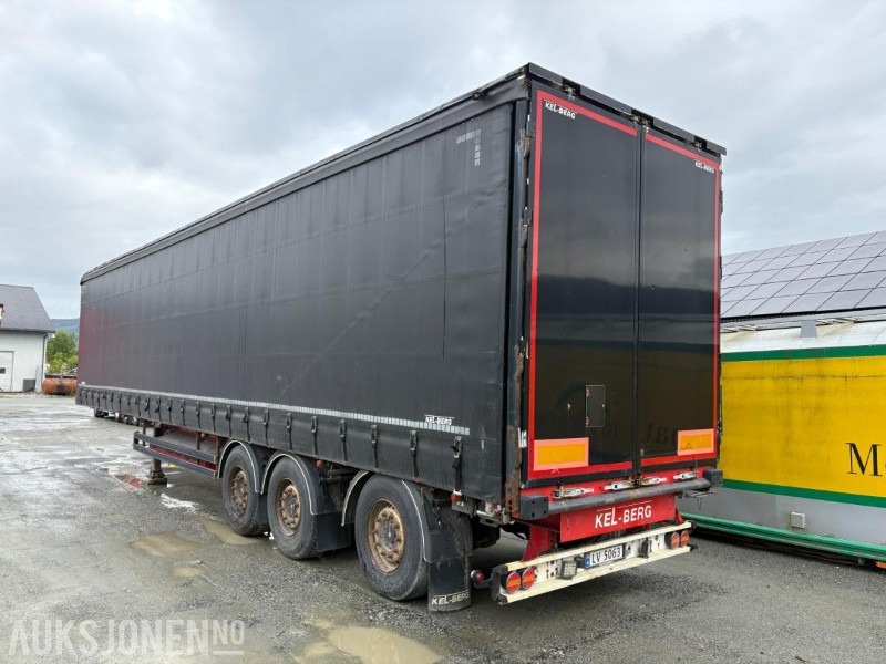 2016 Kel-Berg Gardintralle med sving på aksel 3. - Remorque: photos 3 2016 Kel-Berg Gardintralle med sving på aksel 3. - Remorque: photos 3