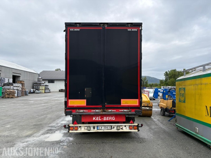 2016 Kel-Berg Gardintralle med sving på aksel 3. - Remorque: photos 4 2016 Kel-Berg Gardintralle med sving på aksel 3. - Remorque: photos 4