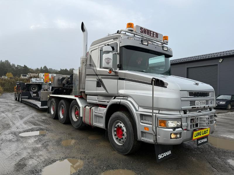 1998 Scania T144 GB6X2NZ tungtrekker snutebil med Vang brønnhenger - Tracteur routier: photos 4 1998 Scania T144 GB6X2NZ tungtrekker snutebil med Vang brønnhenger - Tracteur routier: photos 4