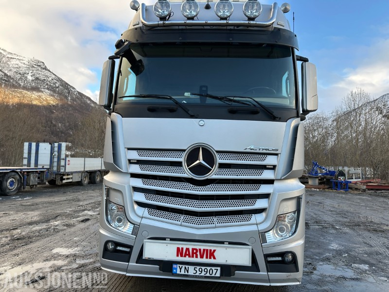 2014 MERCEDES-BENZ ACTROS TREKKVOGN MED HUMBAUR HTS30SCHRAG HENGER - Tracteur routier: photos 3 2014 MERCEDES-BENZ ACTROS TREKKVOGN MED HUMBAUR HTS30SCHRAG HENGER - Tracteur routier: photos 3