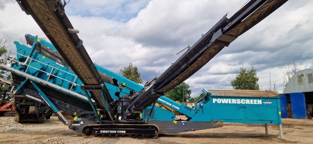 PowerScreen Chieftain 2200 - Crible: photos 1 PowerScreen Chieftain 2200 - Crible: photos 1