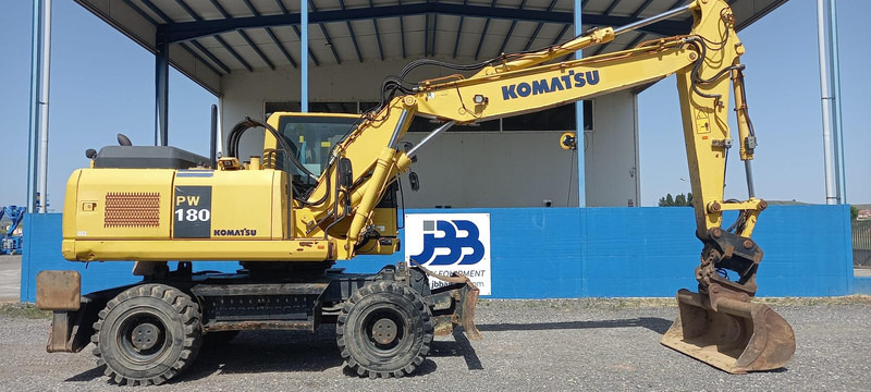 Komatsu PW180-7EO - Pelle sur pneus: photos 3 Komatsu PW180-7EO - Pelle sur pneus: photos 3