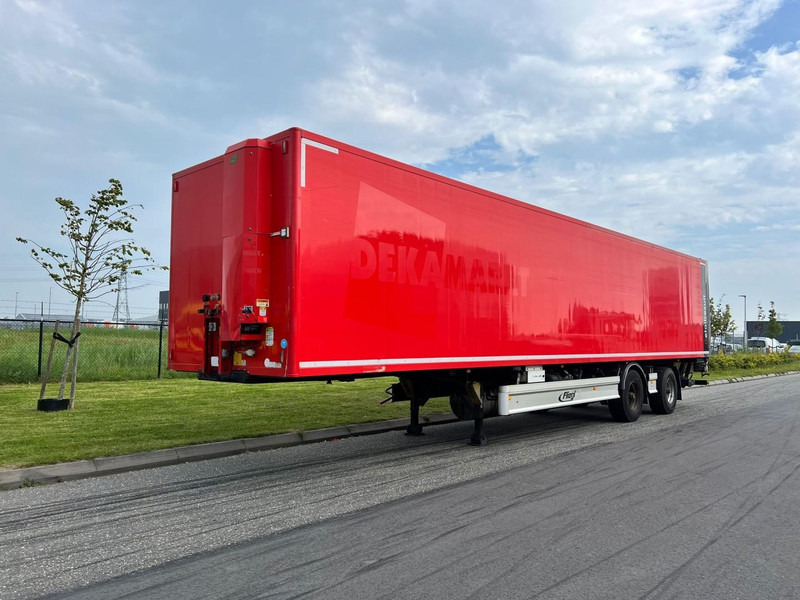 Fliegl SZS 330 Gesloten oplegger 2 Axle / / Ladklep - Semi-remorque fourgon: photos 1 Fliegl SZS 330 Gesloten oplegger 2 Axle / / Ladklep - Semi-remorque fourgon: photos 1