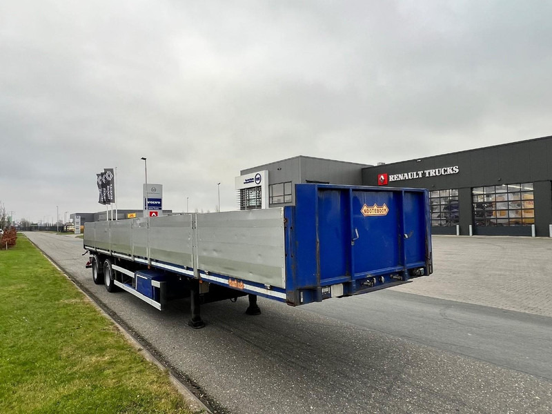Nooteboom 2 - assige gestuurde trailer - Remorque plateau: photos 3 Nooteboom 2 - assige gestuurde trailer - Remorque plateau: photos 3