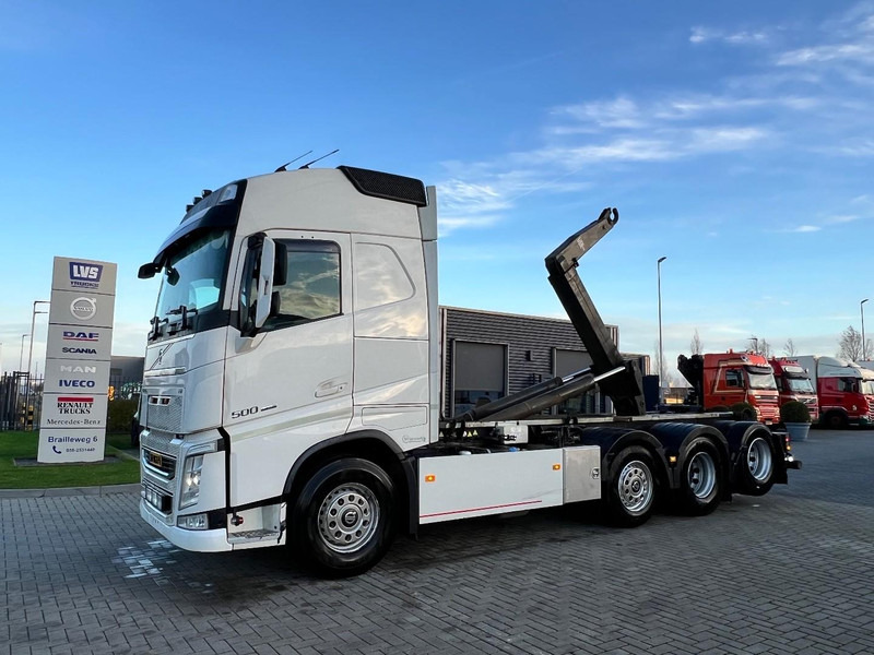 Volvo FH 500 8x2 Haakarm VDL Hooklift 21.000kg / Tridem - Camion ampliroll: photos 1 Volvo FH 500 8x2 Haakarm VDL Hooklift 21.000kg / Tridem - Camion ampliroll: photos 1
