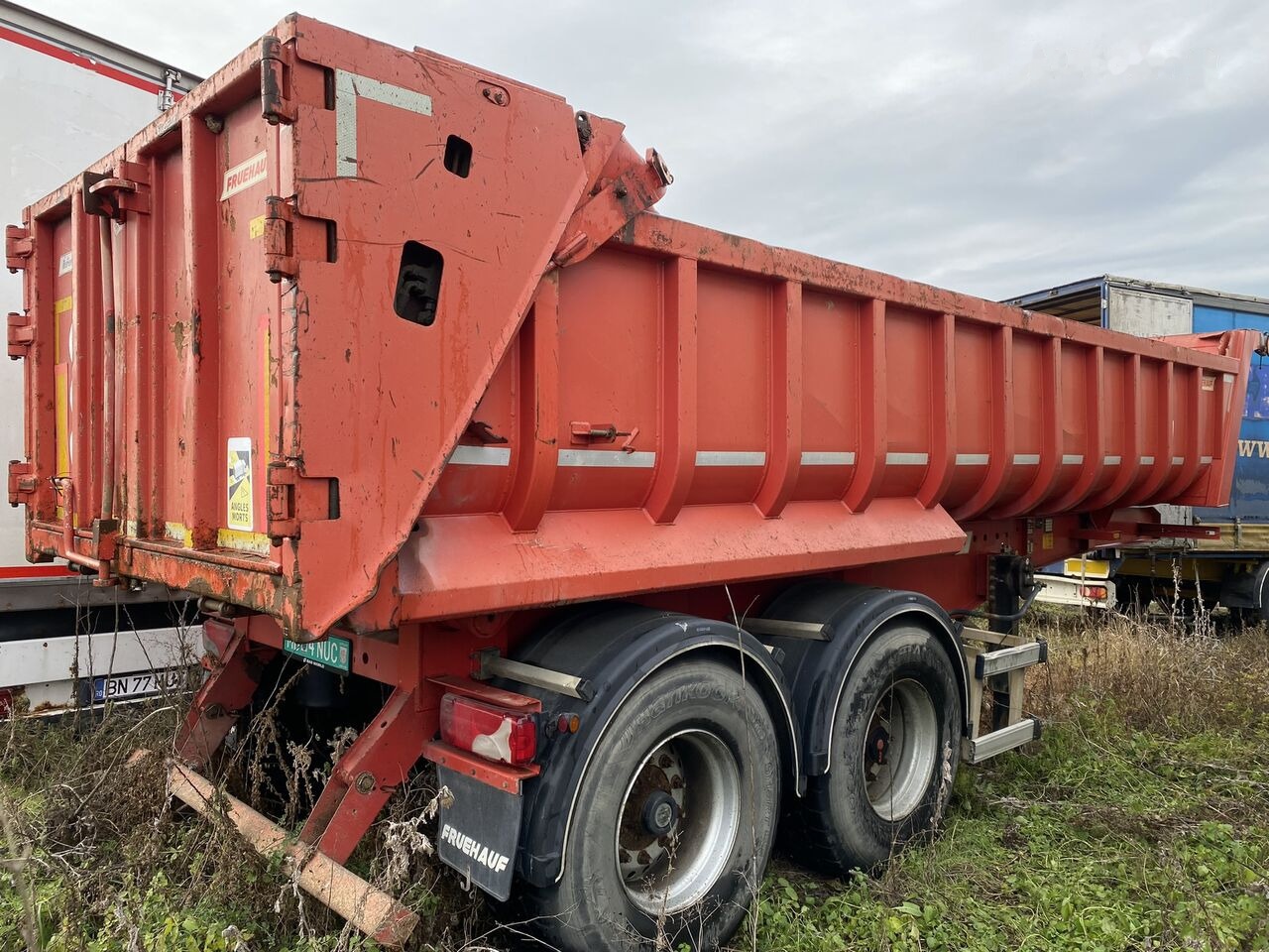Fruehauf Semiremorca basculabila Aluminiu Agregate PV 6.28 T /// 2 PIECE - Semi-remorque benne: photos 2 Fruehauf Semiremorca basculabila Aluminiu Agregate PV 6.28 T /// 2 PIECE - Semi-remorque benne: photos 2
