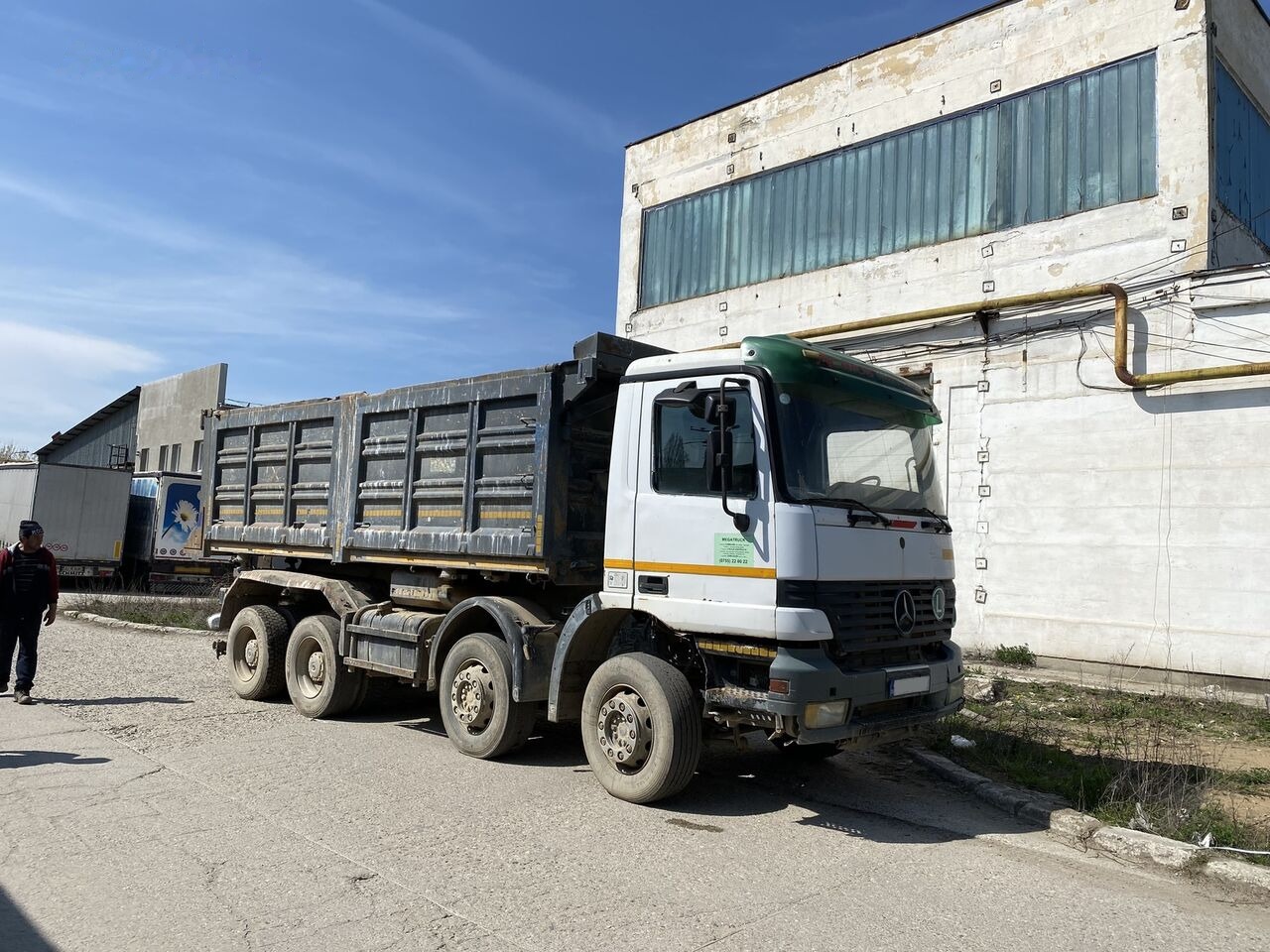 Mercedes-Benz ACTROS MP1 - Camion benne: photos 1 Mercedes-Benz ACTROS MP1 - Camion benne: photos 1