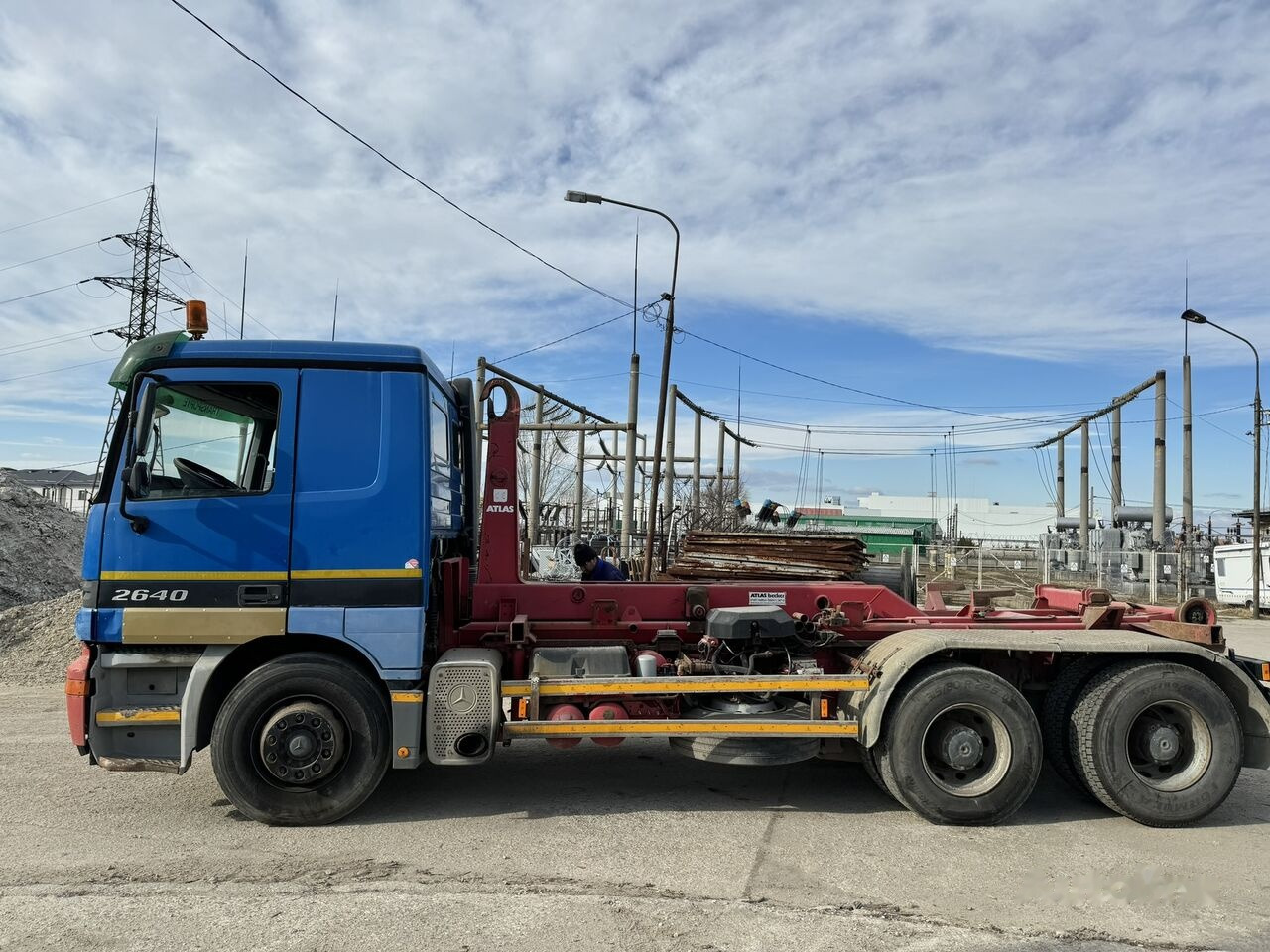 Mercedes-Benz Actros 2640 Abroll Chassy Changer - Camion benne: photos 3 Mercedes-Benz Actros 2640 Abroll Chassy Changer - Camion benne: photos 3