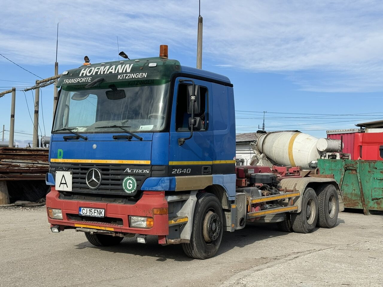 Mercedes-Benz Actros 2640 Abroll Chassy Changer - Camion benne: photos 1 Mercedes-Benz Actros 2640 Abroll Chassy Changer - Camion benne: photos 1