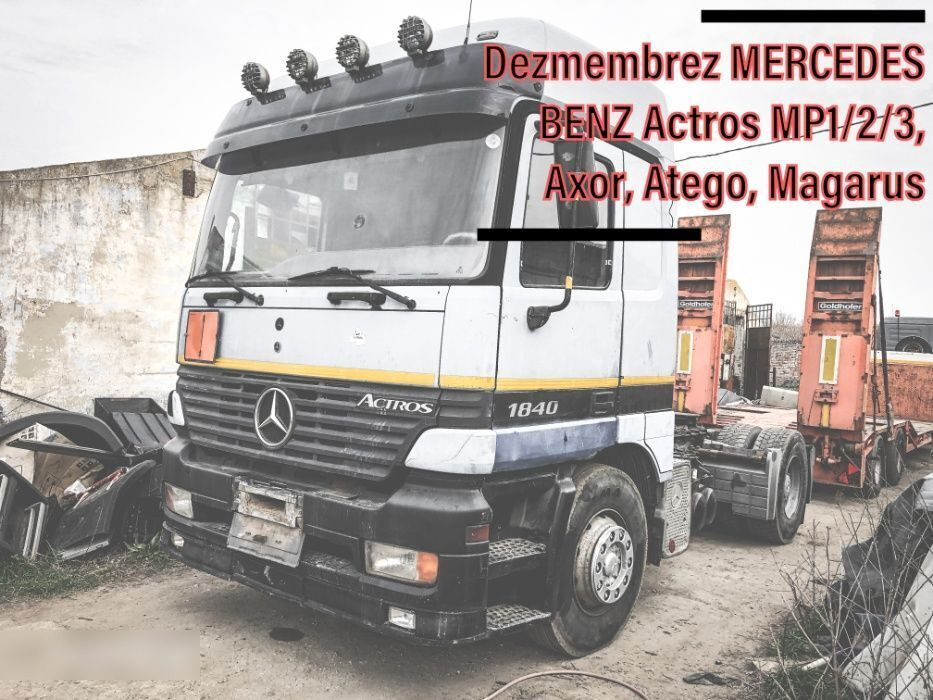 Mercedes-Benz Actros MP1 MP2 MP3 / AXOR /ATEGO / MA - Tracteur routier: photos 1 Mercedes-Benz Actros MP1 MP2 MP3 / AXOR /ATEGO / MA - Tracteur routier: photos 1