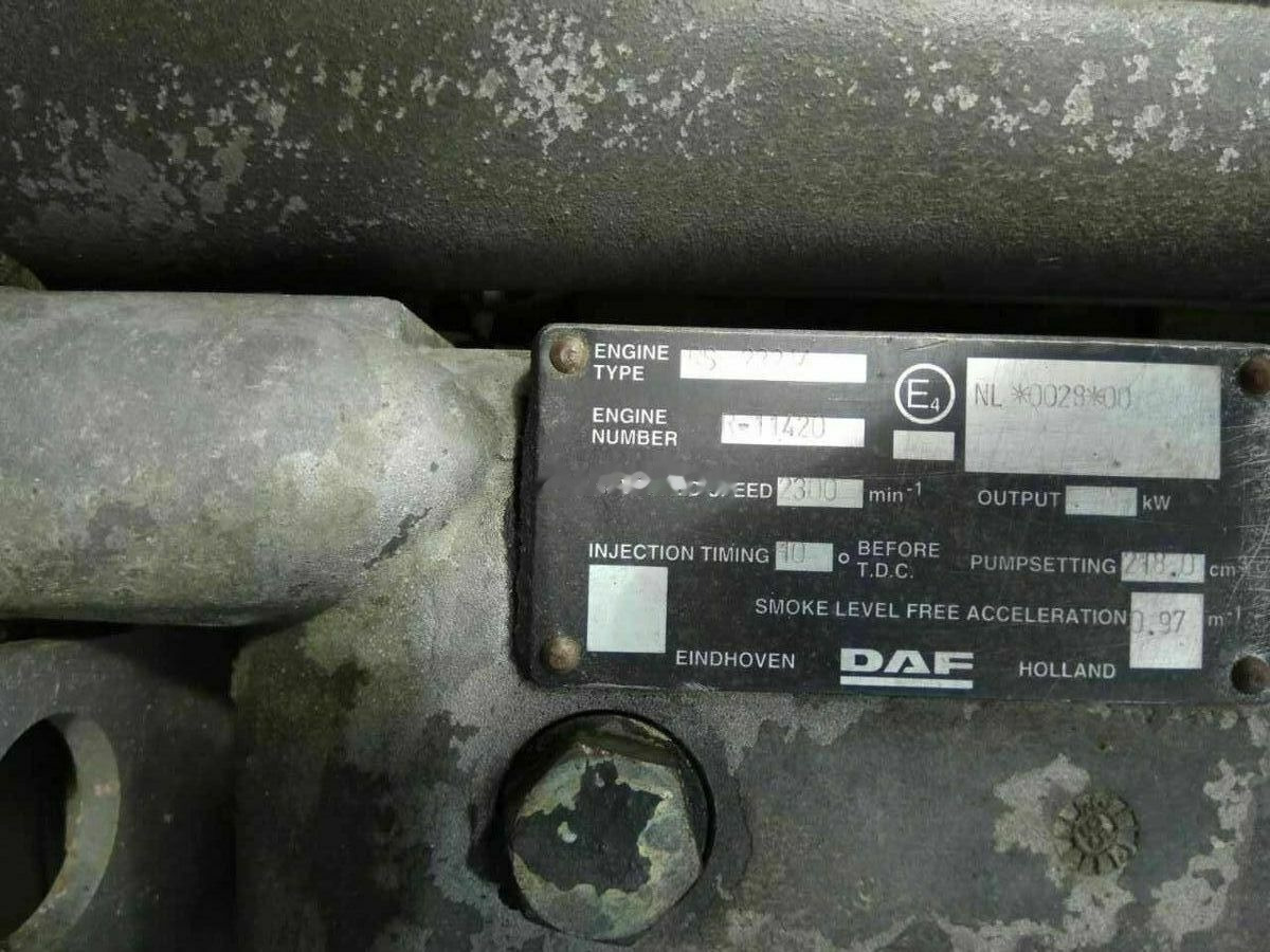DAF RS 222 M DAF ATI 300 - Moteur pour Camion: photos 1 DAF RS 222 M DAF ATI 300 - Moteur pour Camion: photos 1