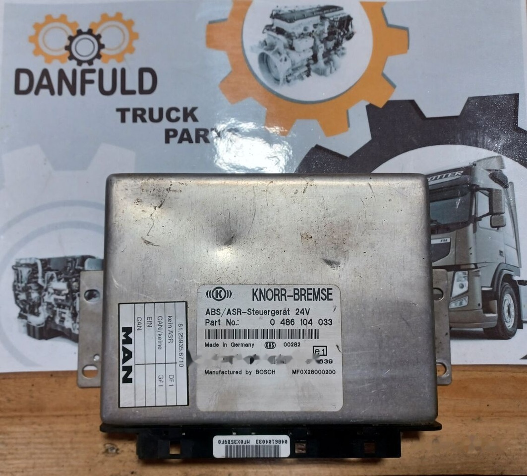 Knorr-Bremse 0486104033   MAN truck - Bloc de gestion pour Camion: photos 1 Knorr-Bremse 0486104033   MAN truck - Bloc de gestion pour Camion: photos 1