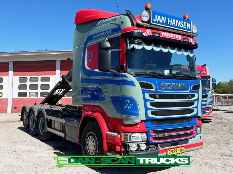 Scania R580 V8 hoglift. Air / Air suspension. - Camion ampliroll: photos 2 Scania R580 V8 hoglift. Air / Air suspension. - Camion ampliroll: photos 2