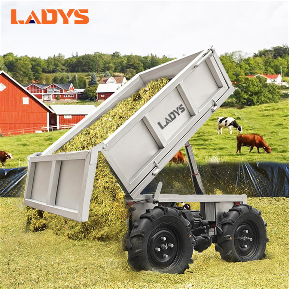 LADYS All-Terrain Four-Wheel Drive And Eight-Wheel Drive Transport Truck, Mountain Area Farm Orchard Greenhouse Construction Site Creeper Remote Control Electric Agricultural Transport Vehicle - Quadricycle: photos 4 LADYS All-Terrain Four-Wheel Drive And Eight-Wheel Drive Transport Truck, Mountain Area Farm Orchard Greenhouse Construction Site Creeper Remote Control Electric Agricultural Transport Vehicle - Quadricycle: photos 4