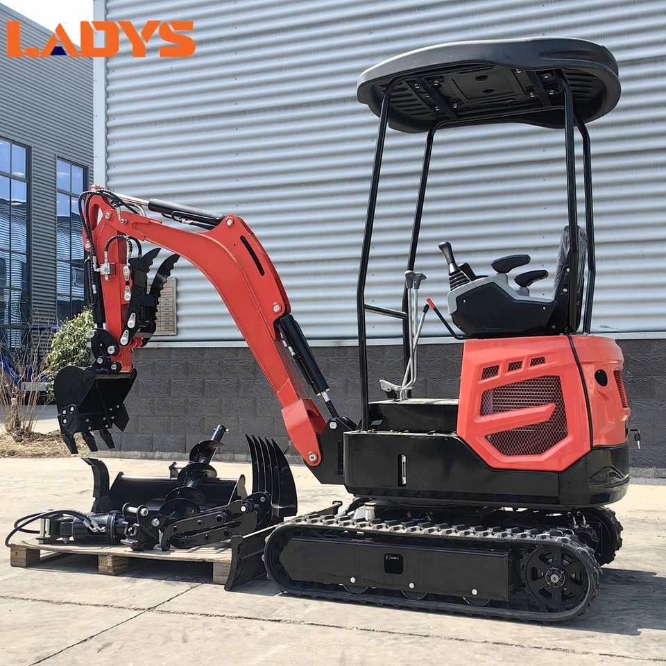 LADYS DY18 Mini Excavator CE Certification Kubota Engine(Factory Outlet) Mini Pelle Minibagger Minikoparka Miniexcavadora - Mini pelle: photos 1 LADYS DY18 Mini Excavator CE Certification Kubota Engine(Factory Outlet) Mini Pelle Minibagger Minikoparka Miniexcavadora - Mini pelle: photos 1