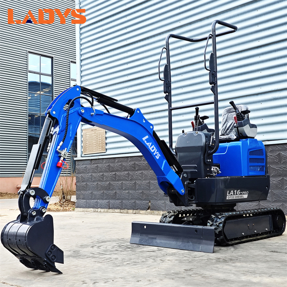 LADYS LA16Pro Mini Excavator CE Certification Kubota Engine(Factory Outlet) Mini Pelle Minibagger Minikoparka Miniexcavadora - Mini pelle: photos 4 LADYS LA16Pro Mini Excavator CE Certification Kubota Engine(Factory Outlet) Mini Pelle Minibagger Minikoparka Miniexcavadora - Mini pelle: photos 4