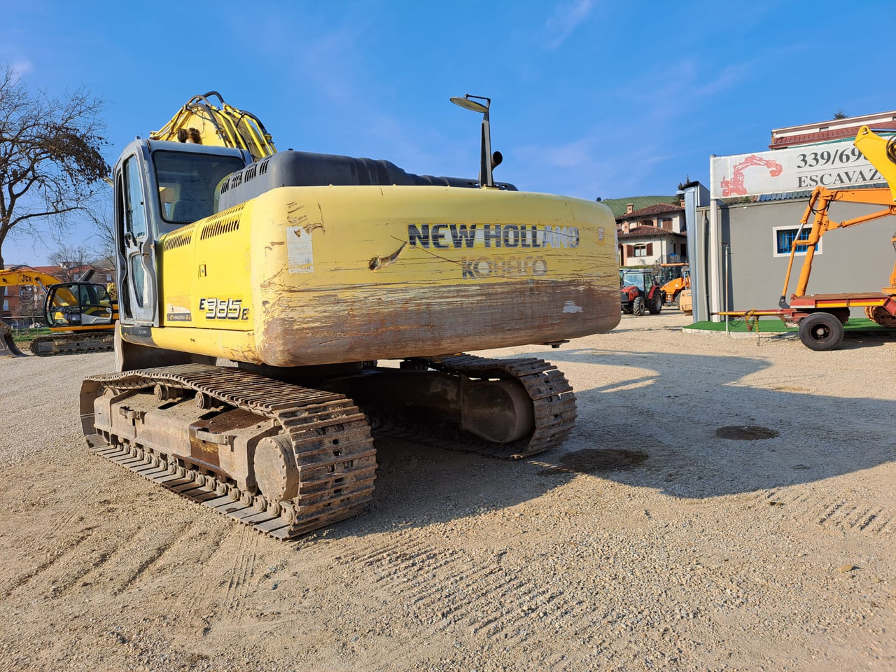 NEW HOLLAND KOBELCO E385B - Pelle sur chenille: photos 4 NEW HOLLAND KOBELCO E385B - Pelle sur chenille: photos 4