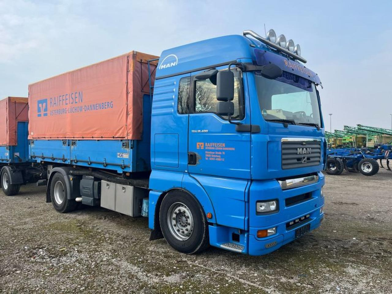 MAN TGA 18.400 4X2 LL PLANE - Camion plateau: photos 4 MAN TGA 18.400 4X2 LL PLANE - Camion plateau: photos 4