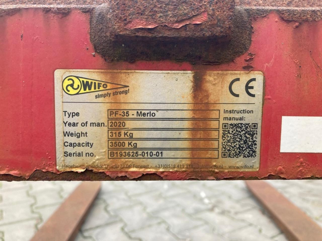 MERLO PG1200 - Fourches: photos 5 MERLO PG1200 - Fourches: photos 5