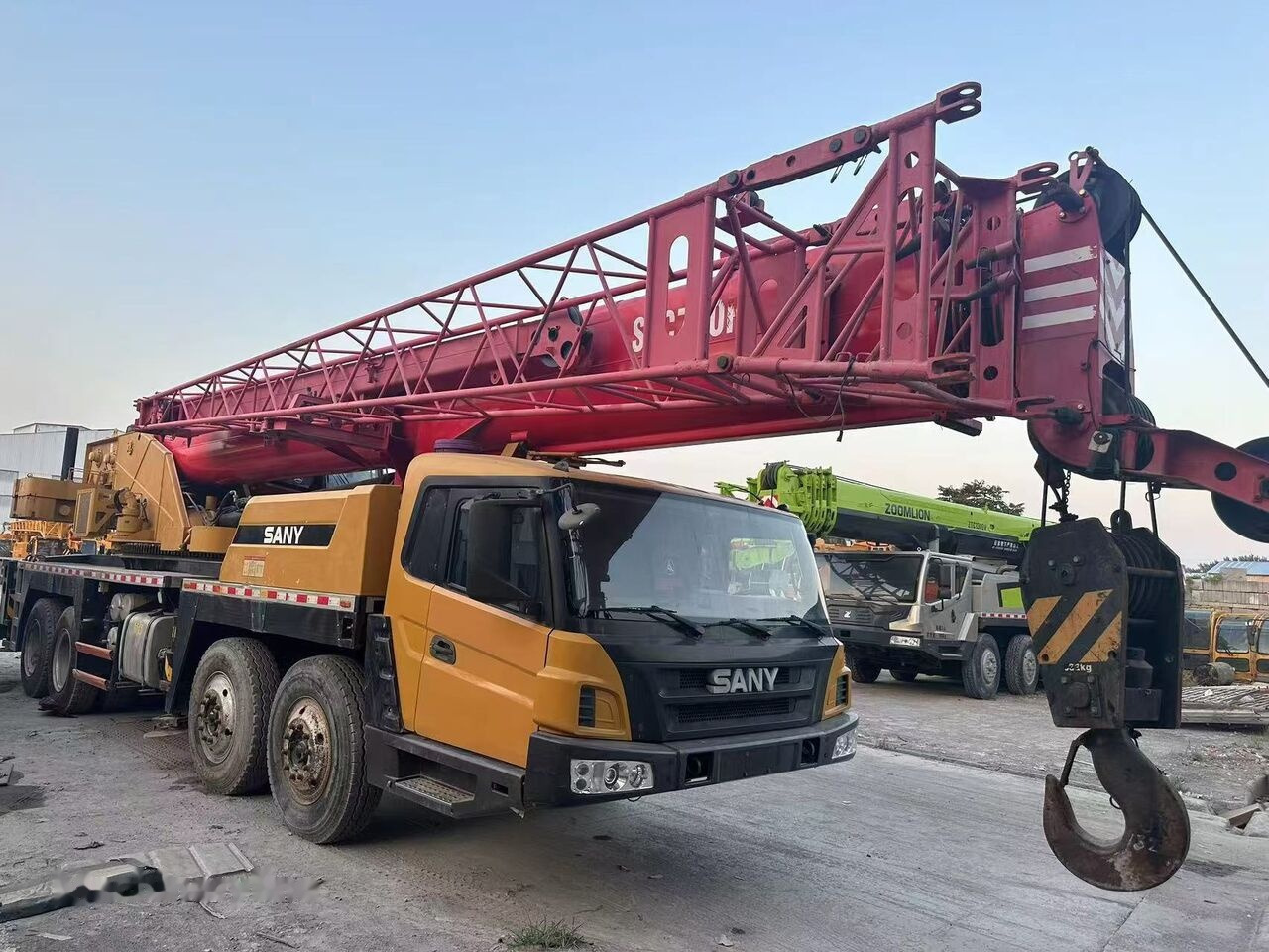 Palfinger Sany Used STC550 Truck Mounted Crane China 50 Ton 100 Ton Capacities - Grue mobile: photos 4 Palfinger Sany Used STC550 Truck Mounted Crane China 50 Ton 100 Ton Capacities - Grue mobile: photos 4