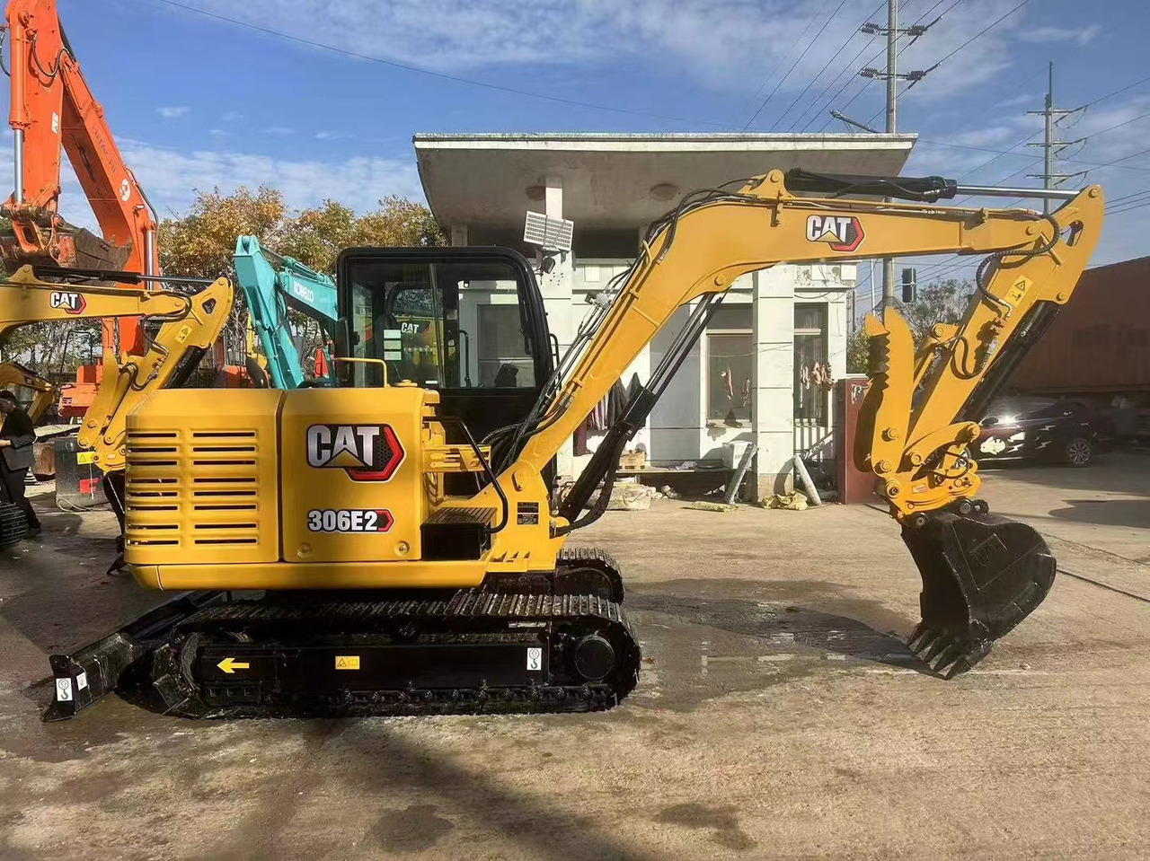 CATERPILLAR CAT 306E2 TRACKED EXCAVATOR - Mini pelle: photos 3 CATERPILLAR CAT 306E2 TRACKED EXCAVATOR - Mini pelle: photos 3