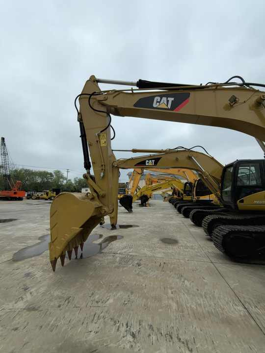 Pelle sur chenille Caterpillar Original japan CAT320D2 used excavator crawler digger cat320dl cat320d2  low price hot sale: photos 6