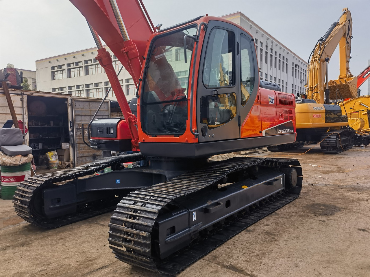 Doosan Dx225 Crawler Excavator - Pelle sur chenille: photos 2 Doosan Dx225 Crawler Excavator - Pelle sur chenille: photos 2