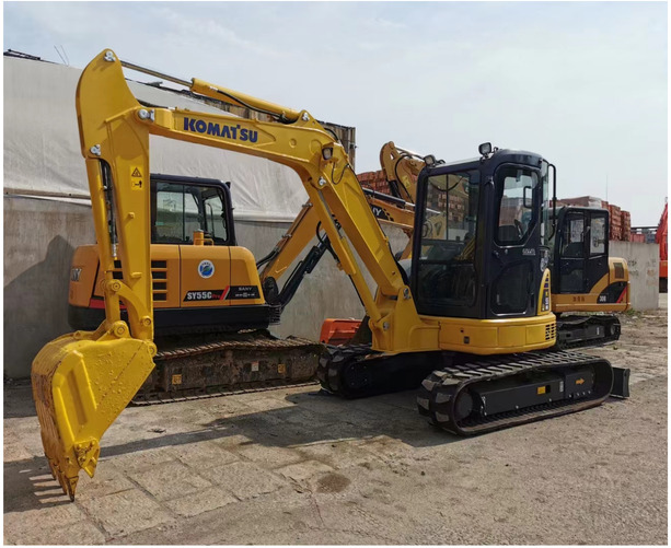 Good condition used Komatsu PC55MR-3 excavator Original Komatsu PC55MR-3 for sale in shanghai - Mini pelle: photos 1 Good condition used Komatsu PC55MR-3 excavator Original Komatsu PC55MR-3 for sale in shanghai - Mini pelle: photos 1
