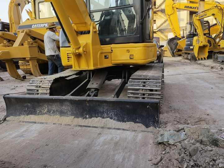 Mini pelle Secondhand Machinery Crawler Digger good performance Komatsu Used Excavator PC55MR for sale: photos 6