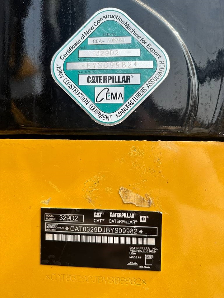 CAT 329 D - Pelle sur chenille: photos 3 CAT 329 D - Pelle sur chenille: photos 3