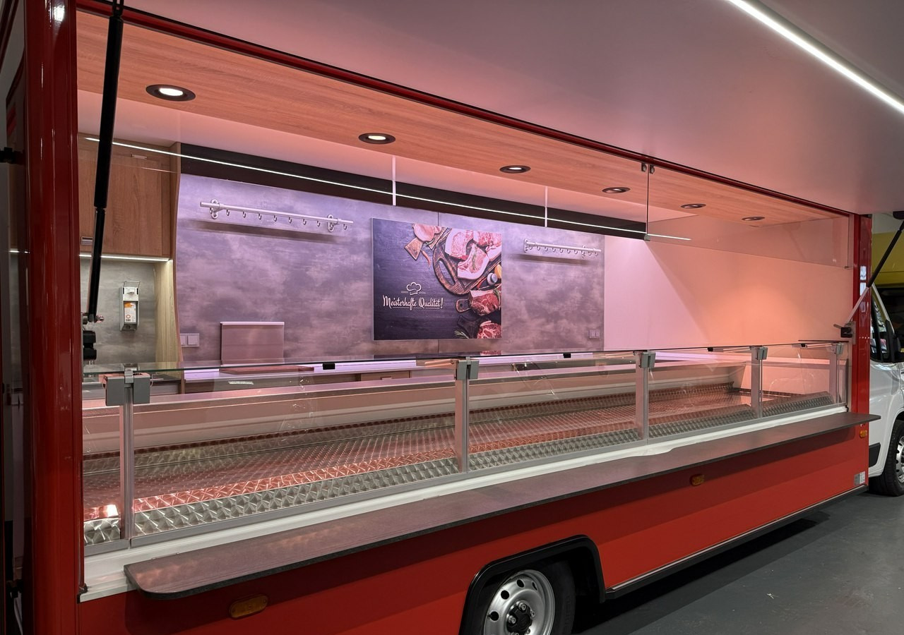 Fiat Ducato Autosklep wędlin Gastronomiczna food truck foodtruck sklep Borco 202 - Camion magasin: photos 3 Fiat Ducato Autosklep wędlin Gastronomiczna food truck foodtruck sklep Borco 202 - Camion magasin: photos 3