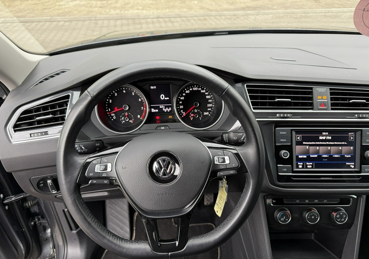 SUV Volkswagen Tiguan II 1,4TSI 150KM 65tyśkm 7osobowy Comfort Tempomat ACC Klima Alu 2018: photos 13