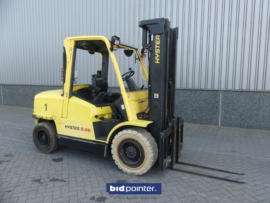 Hyster H5.00x Year 2001 - Chariot élévateur diesel: photos 2 Hyster H5.00x Year 2001 - Chariot élévateur diesel: photos 2