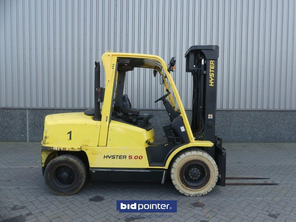 Hyster H5.00x Year 2001 - Chariot élévateur diesel: photos 3 Hyster H5.00x Year 2001 - Chariot élévateur diesel: photos 3
