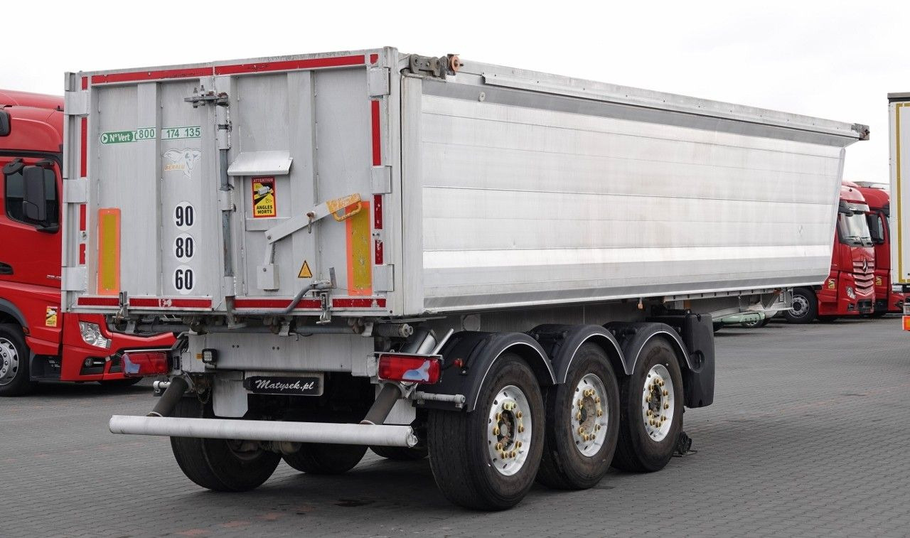 Benalu WYWROTKA / 26 m3 / ALUMINIOWA / OŚ PODNOSZONA / - Semi-remorque benne: photos 3 Benalu WYWROTKA / 26 m3 / ALUMINIOWA / OŚ PODNOSZONA / - Semi-remorque benne: photos 3