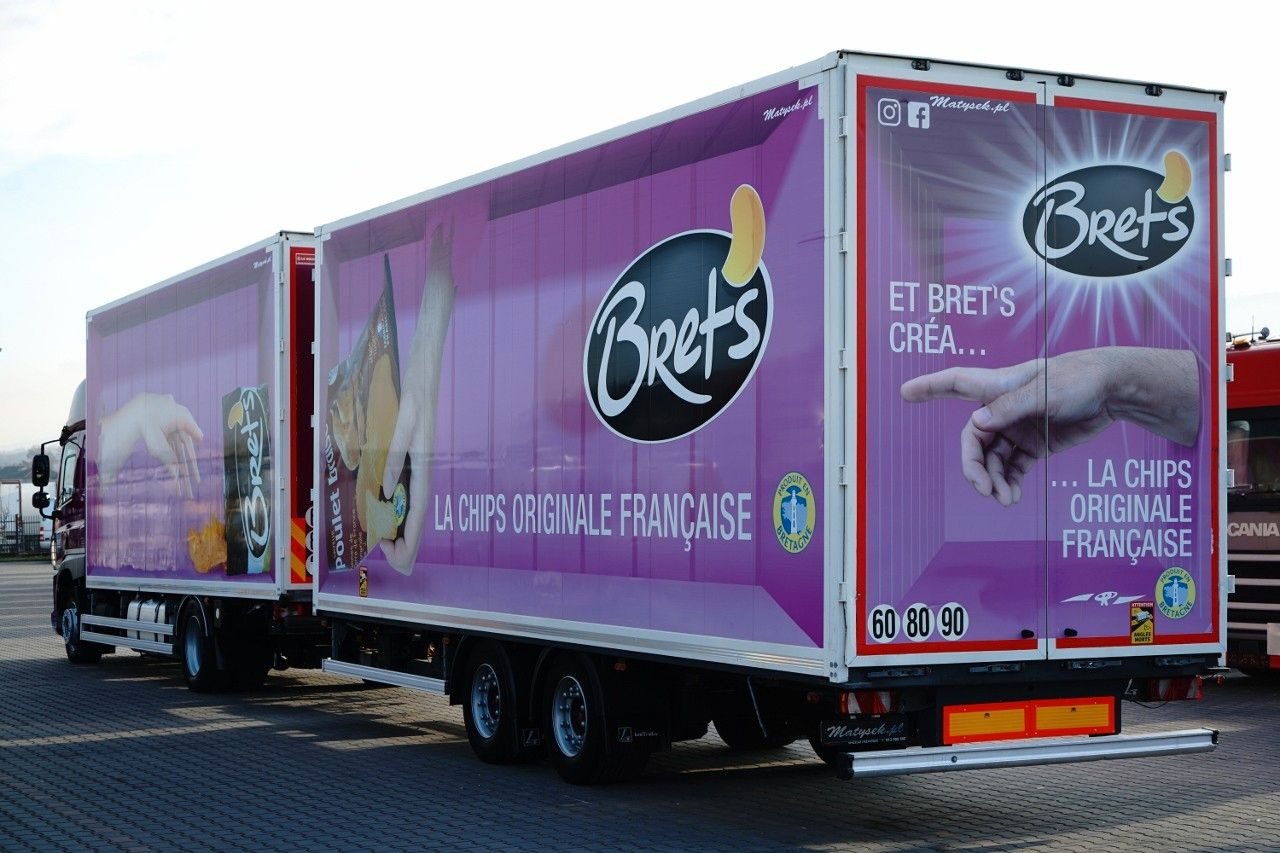 DAF CF 450 / ZESTAW TANDEM / KONTENER / 120 M3 / PR - Camion fourgon: photos 2 DAF CF 450 / ZESTAW TANDEM / KONTENER / 120 M3 / PR - Camion fourgon: photos 2