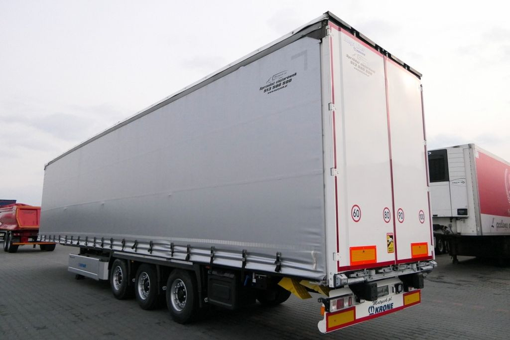 Krone CURTAINSIDER/MEGA/PALLET BOX/LIFTED ROOF & AXLE/ - Semi-remorque rideaux coulissants: photos 3 Krone CURTAINSIDER/MEGA/PALLET BOX/LIFTED ROOF & AXLE/ - Semi-remorque rideaux coulissants: photos 3