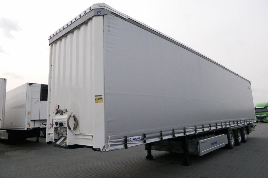 Krone CURTAINSIDER/MEGA/PALLET BOX/LIFTED ROOF & AXLE/ - Semi-remorque rideaux coulissants: photos 2 Krone CURTAINSIDER/MEGA/PALLET BOX/LIFTED ROOF & AXLE/ - Semi-remorque rideaux coulissants: photos 2