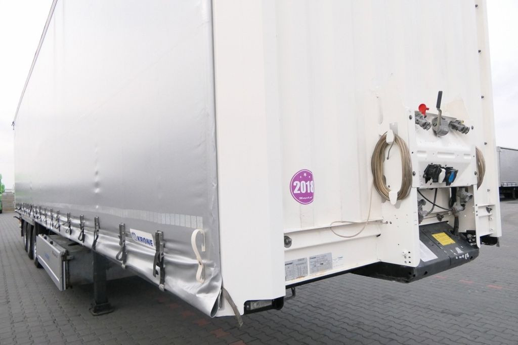Semi-remorque rideaux coulissants Krone CURTAINSIDER/MEGA/PALLET BOX/LIFTED ROOF & AXLE/: photos 20 Semi-remorque rideaux coulissants Krone CURTAINSIDER/MEGA/PALLET BOX/LIFTED ROOF & AXLE/: photos 20