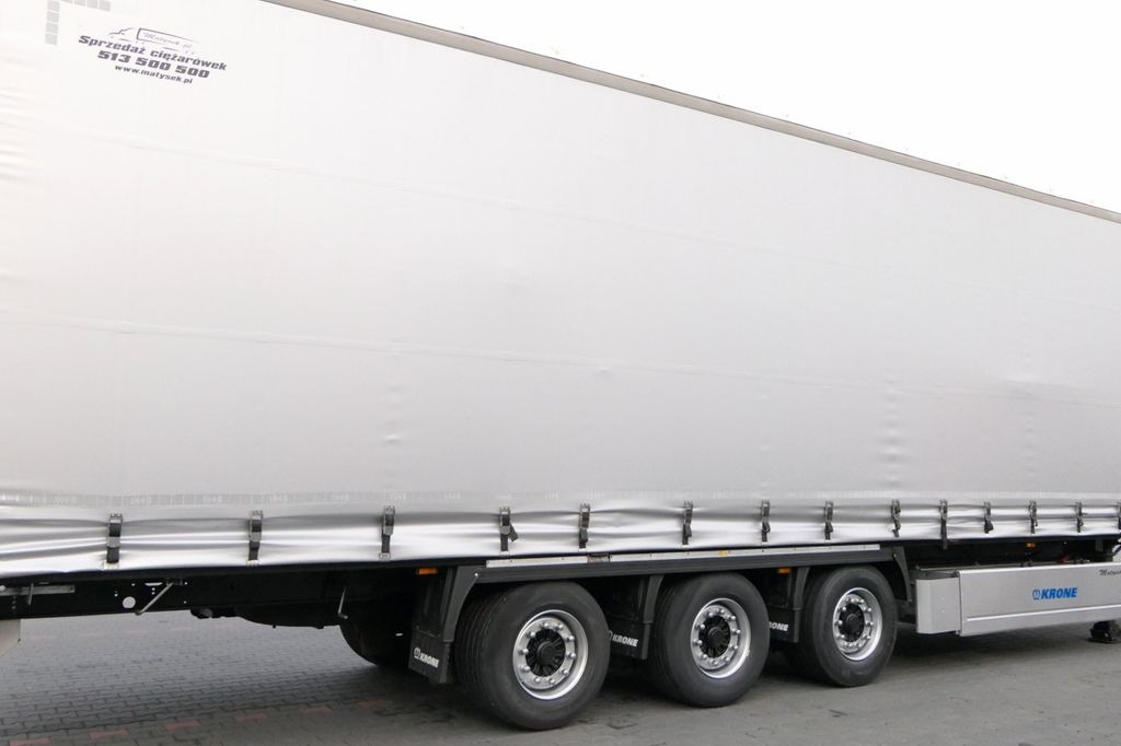 Semi-remorque rideaux coulissants Krone CURTAINSIDER/MEGA/PALLET BOX/LIFTED ROOF & AXLE/: photos 13 Semi-remorque rideaux coulissants Krone CURTAINSIDER/MEGA/PALLET BOX/LIFTED ROOF & AXLE/: photos 13