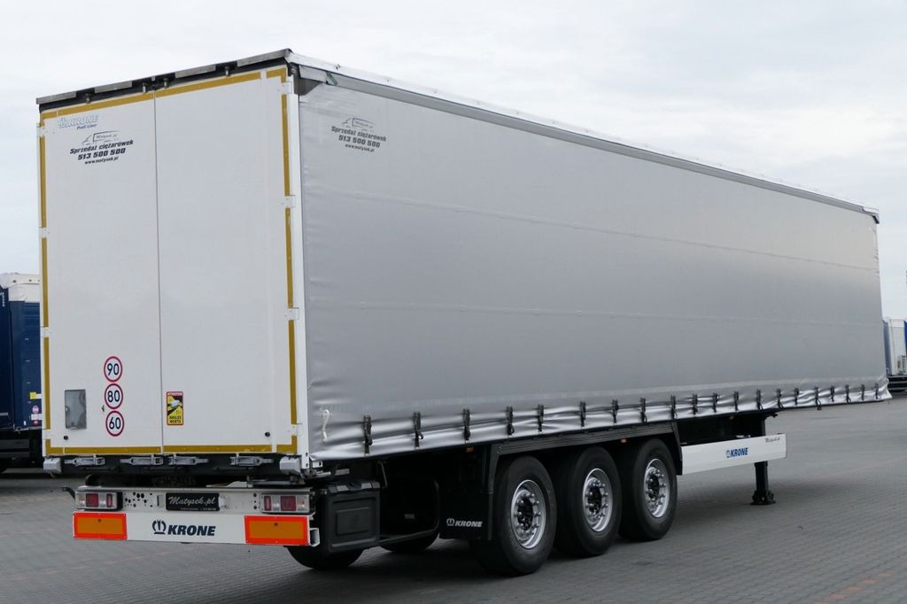 Krone CURTAINSIDER /STANDARD/LIFT ROOF & AXLE - Semi-remorque rideaux coulissants: photos 5 Krone CURTAINSIDER /STANDARD/LIFT ROOF & AXLE - Semi-remorque rideaux coulissants: photos 5