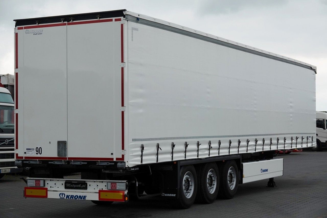 Krone FIRANKA / STANDARD / 2X OŚ PODNOSZONA - Semi-remorque rideaux coulissants: photos 4 Krone FIRANKA / STANDARD / 2X OŚ PODNOSZONA - Semi-remorque rideaux coulissants: photos 4