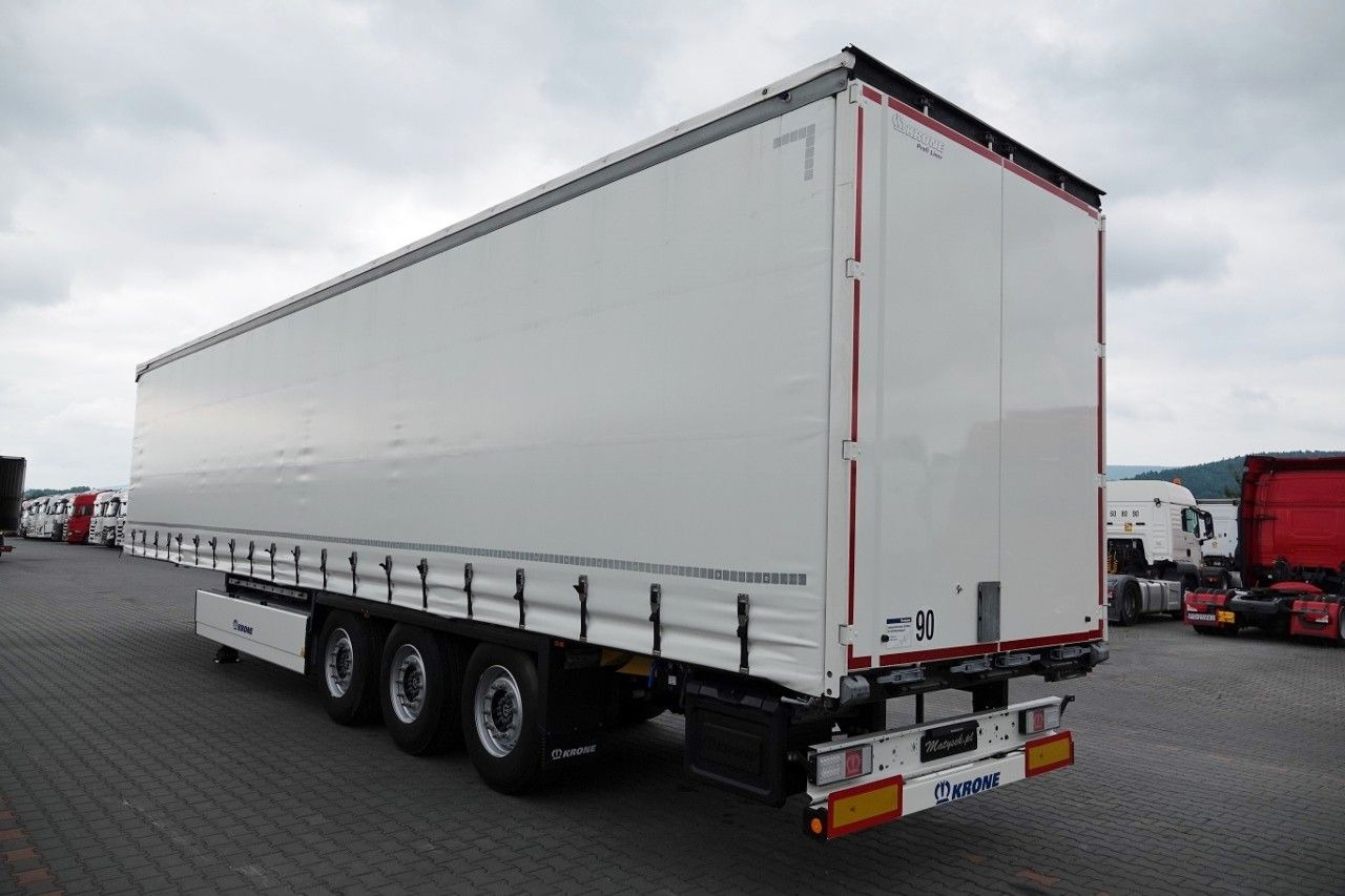 Krone FIRANKA / STANDARD / 2X OŚ PODNOSZONA - Semi-remorque rideaux coulissants: photos 3 Krone FIRANKA / STANDARD / 2X OŚ PODNOSZONA - Semi-remorque rideaux coulissants: photos 3