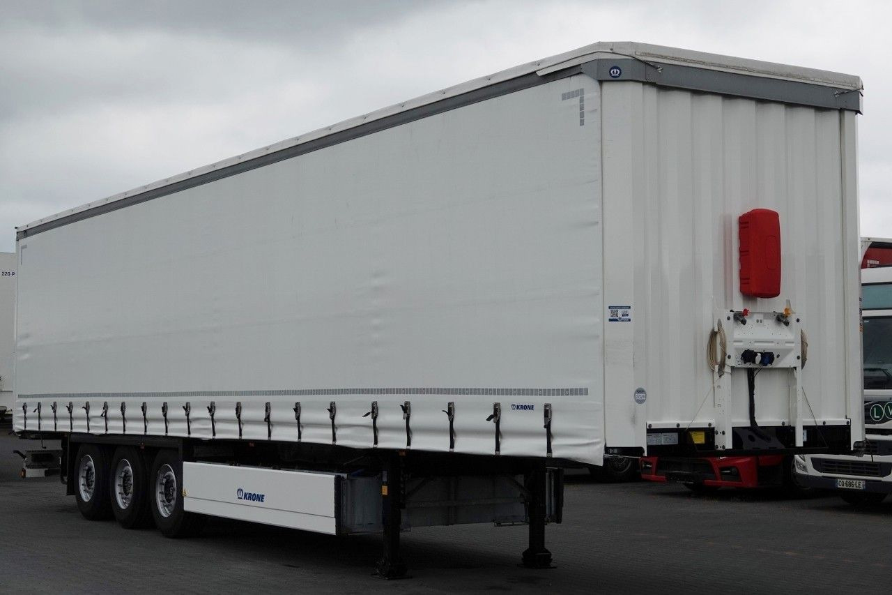 Krone FIRANKA / STANDARD / 2X OŚ PODNOSZONA - Semi-remorque rideaux coulissants: photos 1 Krone FIRANKA / STANDARD / 2X OŚ PODNOSZONA - Semi-remorque rideaux coulissants: photos 1