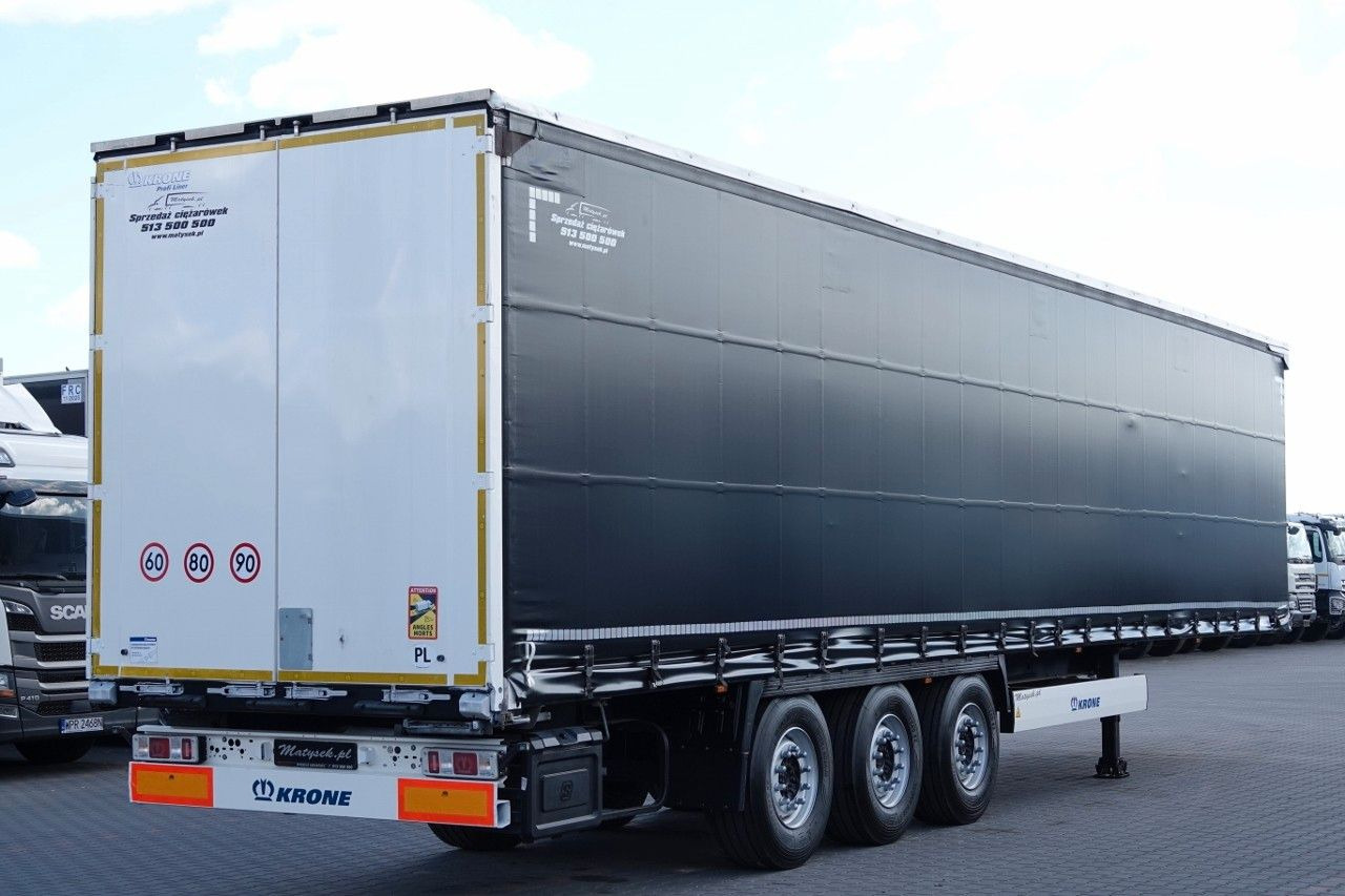 Krone FIRANKA STANDARD / OPONY 100 % / DACH PODNOSZONY Krone FIRANKA STANDARD / OPONY 100 % / DACH PODNOSZONY - Semi-remorque rideaux coulissants: photos 3 Krone FIRANKA STANDARD / OPONY 100 % / DACH PODNOSZONY Krone FIRANKA STANDARD / OPONY 100 % / DACH PODNOSZONY - Semi-remorque rideaux coulissants: photos 3