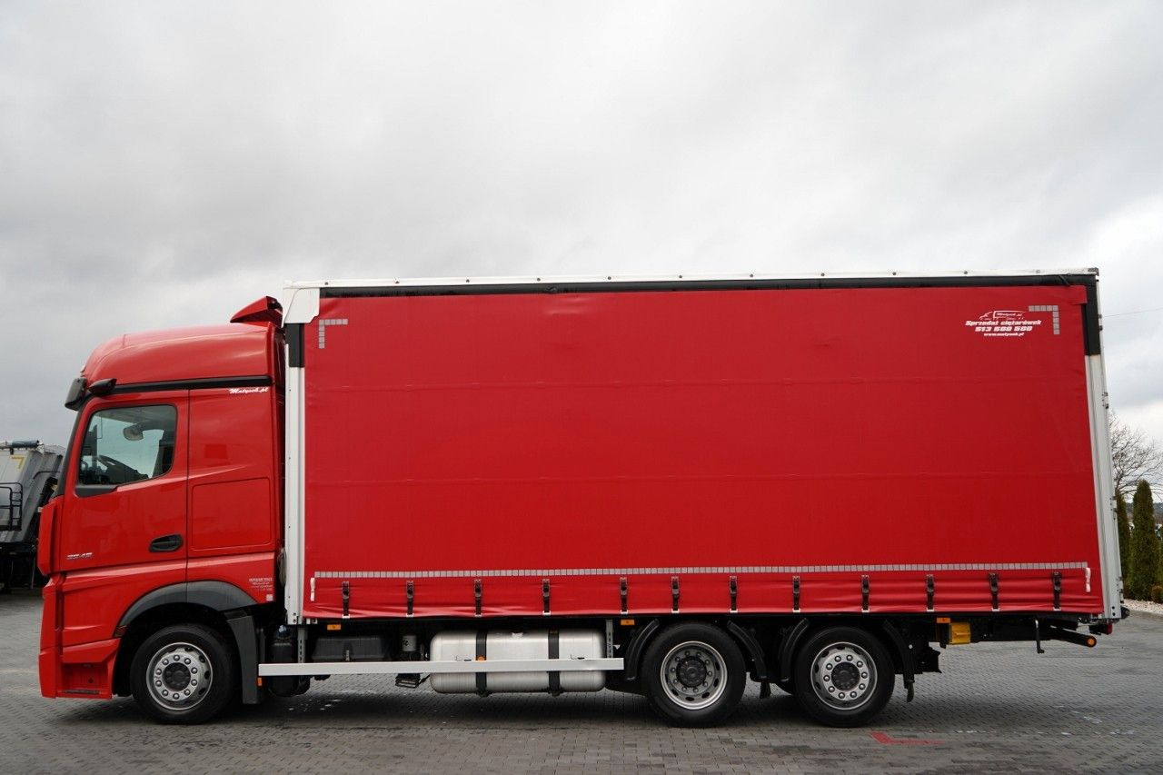 Mercedes-Benz ACTROS / 2545 / SOLÓWKA / 6x2 / I-PARK COOL / - Camion à rideaux coulissants: photos 2 Mercedes-Benz ACTROS / 2545 / SOLÓWKA / 6x2 / I-PARK COOL / - Camion à rideaux coulissants: photos 2
